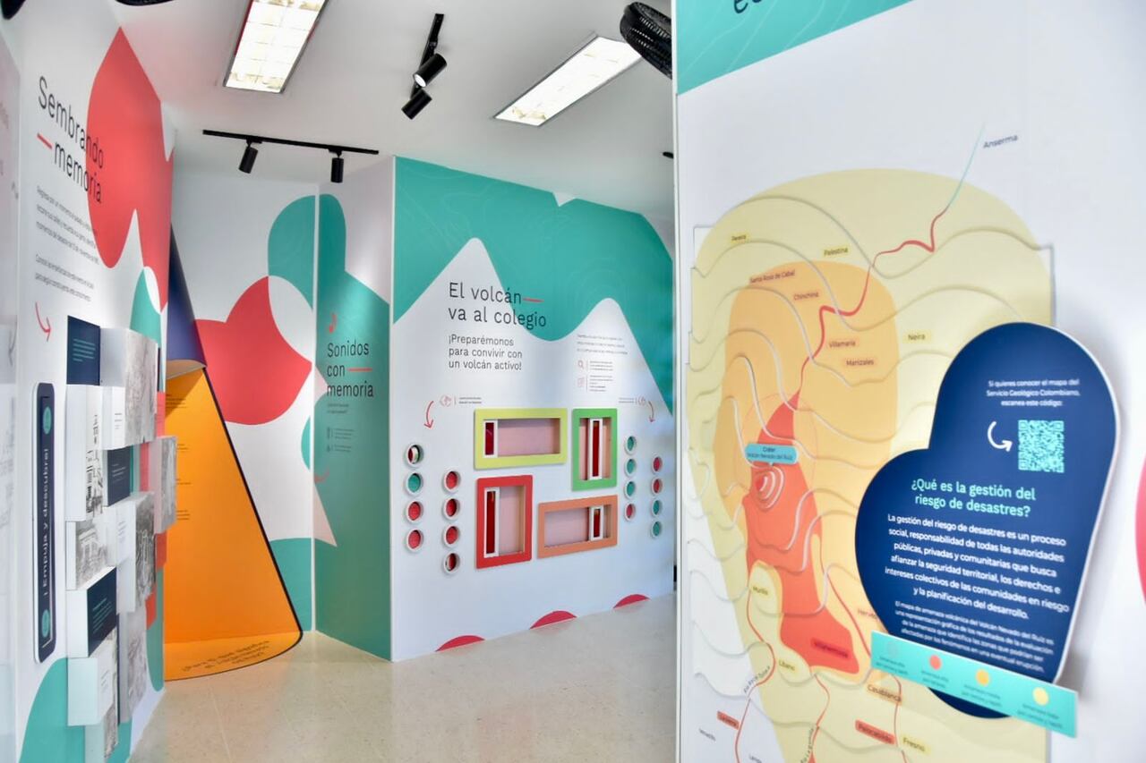 La sala de comunicación del riesgo volcánico abre sus puertas en el Parque Omayra Sánchez