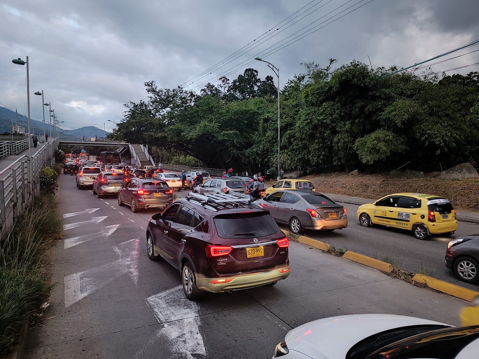 En lo corrido del año en este carril se han registrado  27 accidentes.
