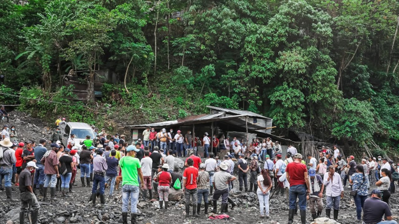 Paro mineros en Boyacá.