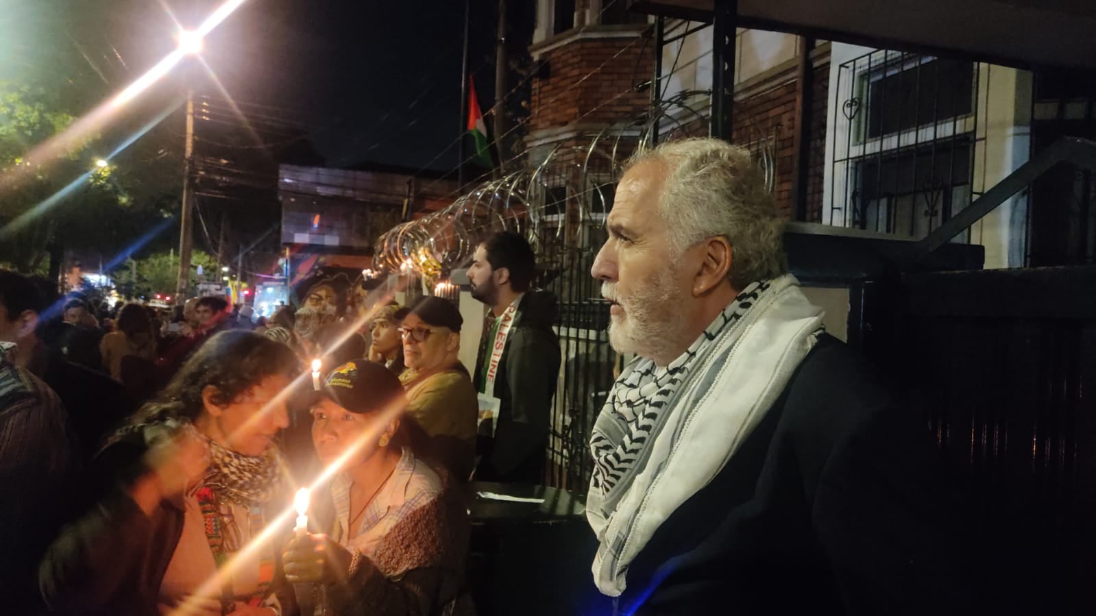 Embajador de Palestina en Colombia, Rauf Malki.