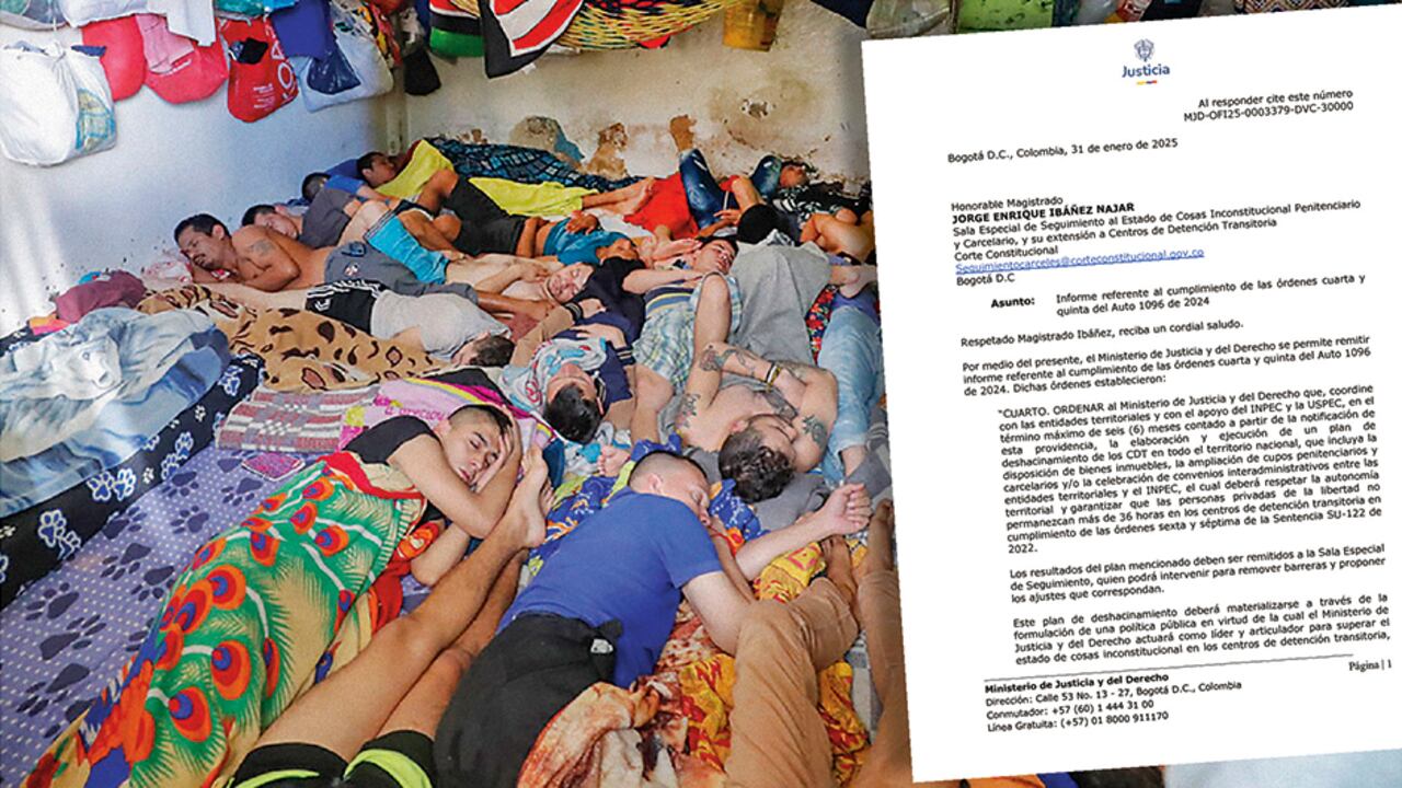 SEMANA tuvo acceso en exclusiva al documento en el que se debían plantear soluciones de fondo. Expertos señalan que no hay respuestas para la crisis por el hacinamiento en los CDT.