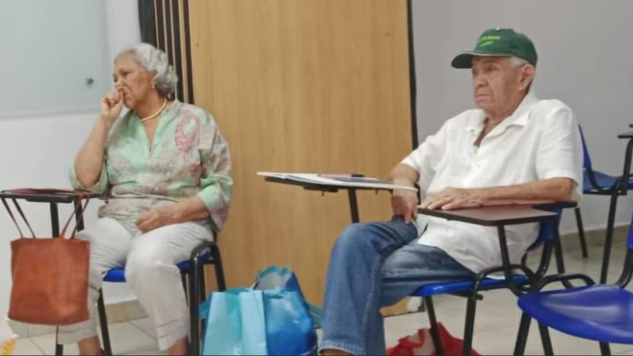 Roberto Vásquez Camargo, de 88 años, y su esposa Porfiria Isabel Escorcia Villalba, de 80, asesinado en Barranquilla.