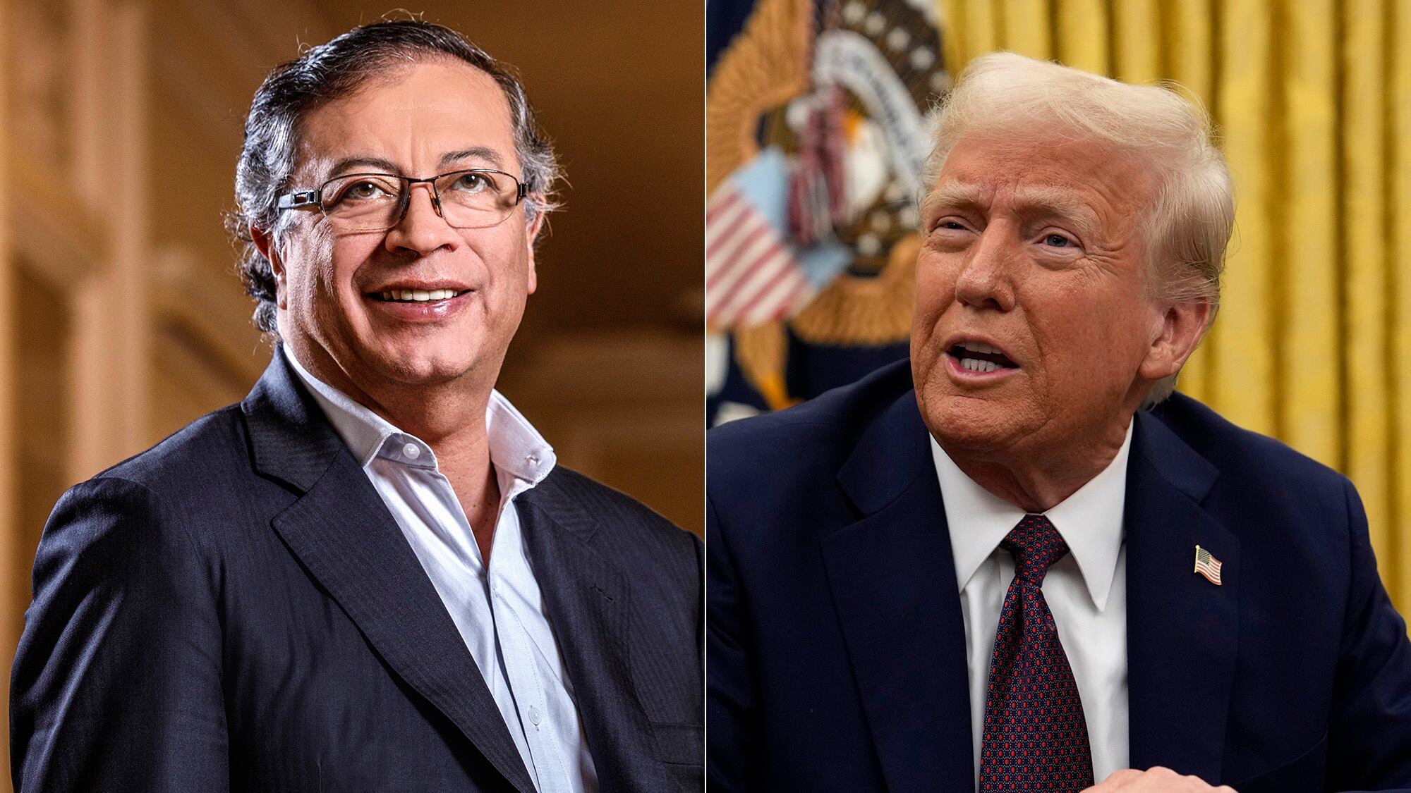 Donald Trump Gustavo Petro