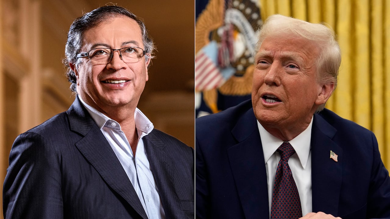 Donald Trump Gustavo Petro