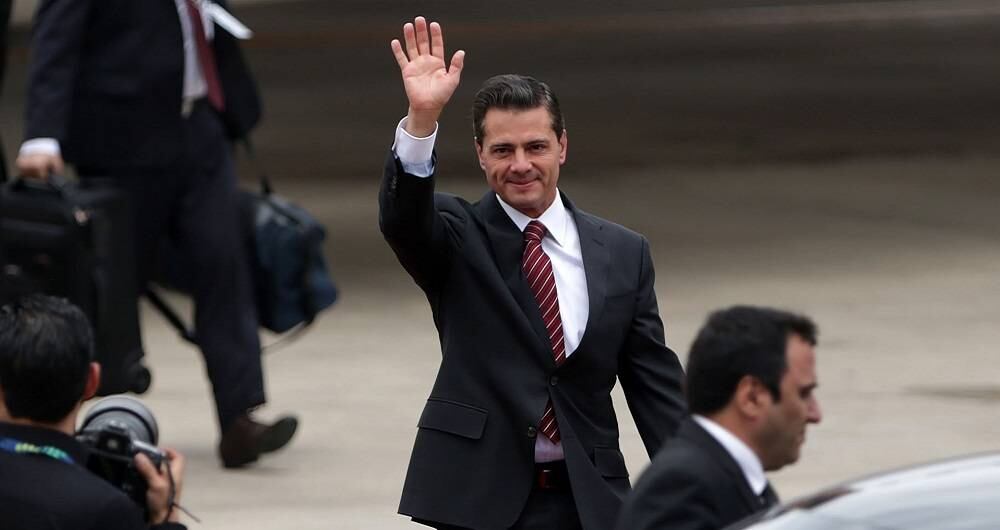 Enrique Peña Nieto, antecesor de AMLO. 