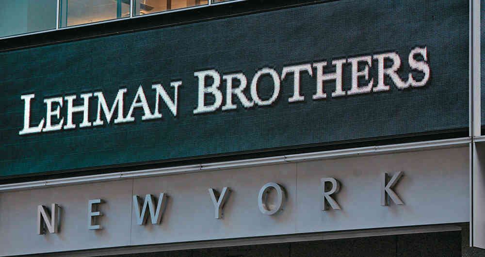 En septiembre del 2008 cayó ese gran banco gringo. 