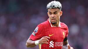 Jugada de Luis Díaz.