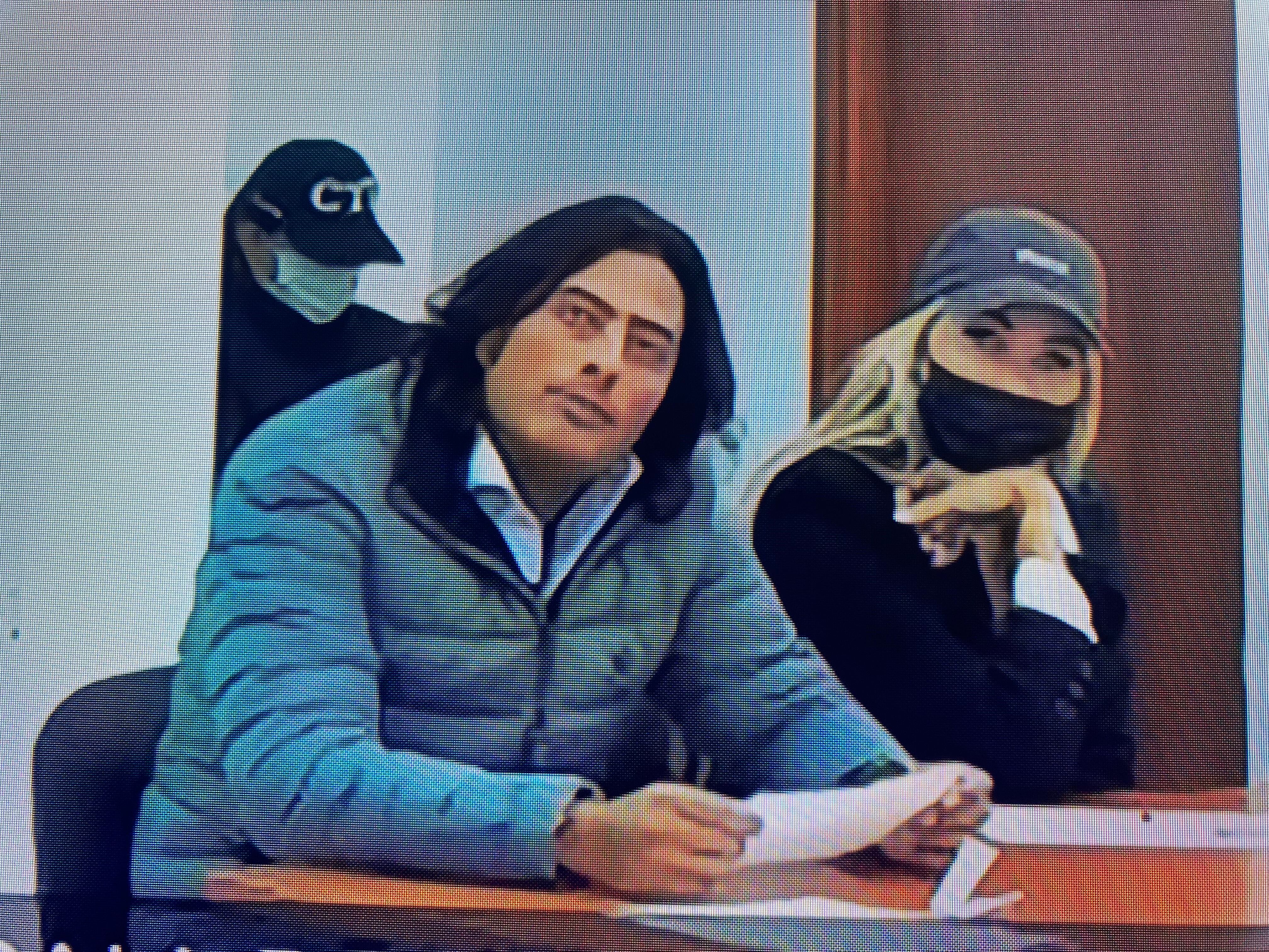 Audiencia de Nicolás Petro y su ex esposa Day Vásquez.