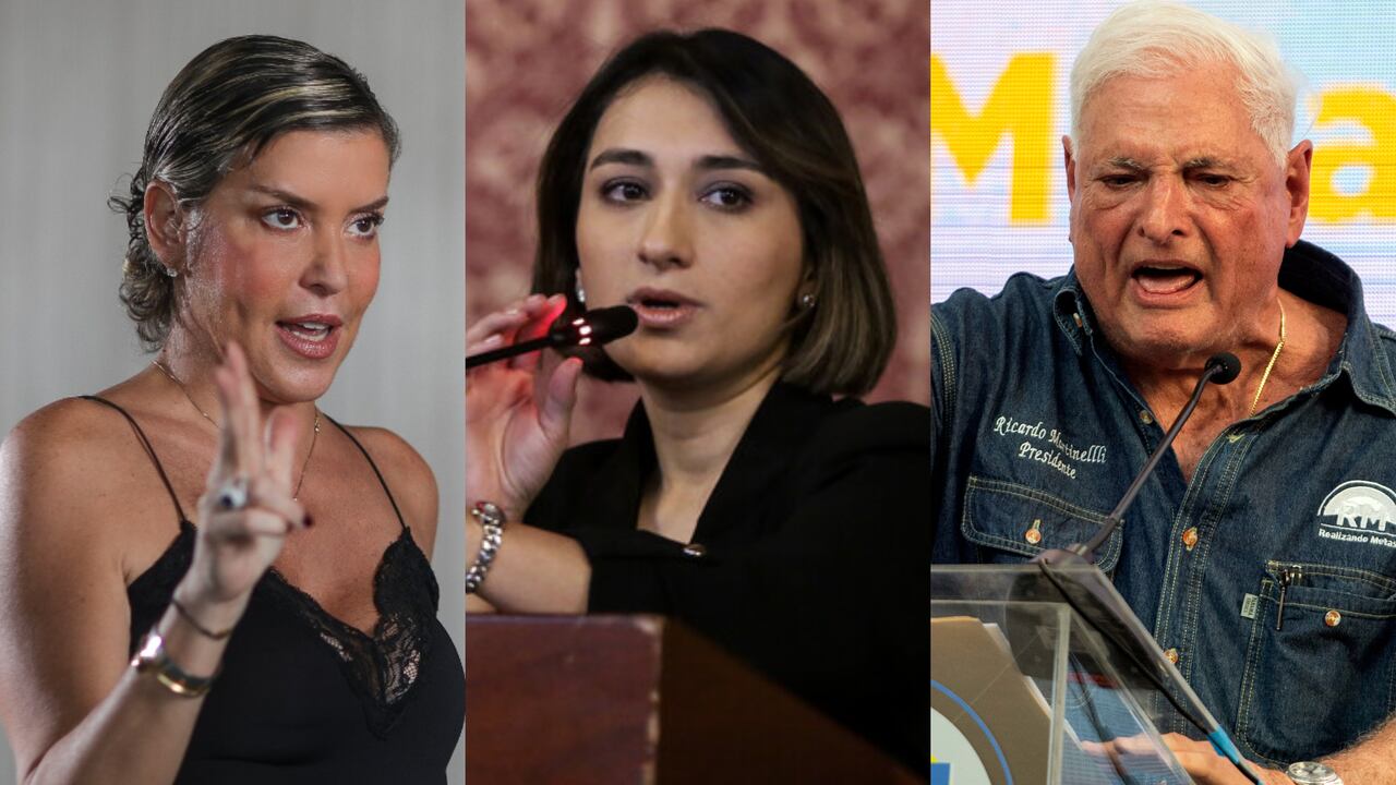 Ángela Benedetti, Laura Sarabia y Ricardo Matinelli.