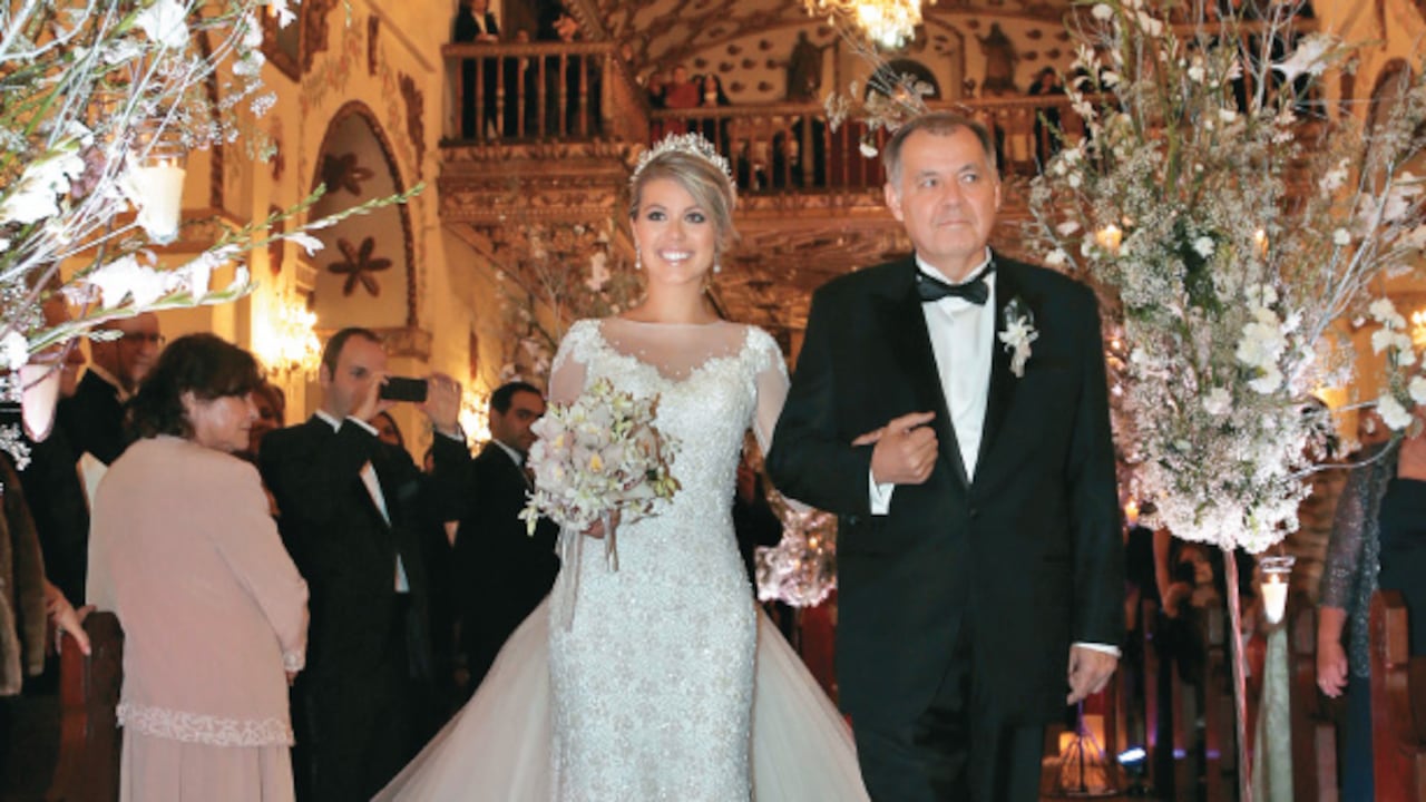 El matrimonio de la hija del procurador fue una excusa para hacer la presentación en público del poder que ha ido ganando Alejandro Ordóñez.