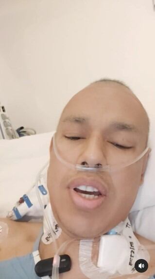 El reportero salió exitoso de la cirugía