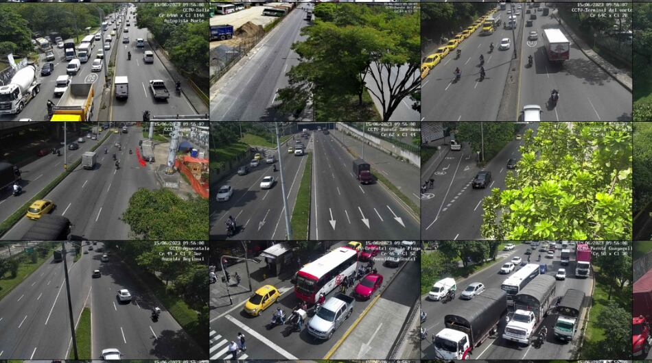 Movilidad en Medellín este 15 de junio.