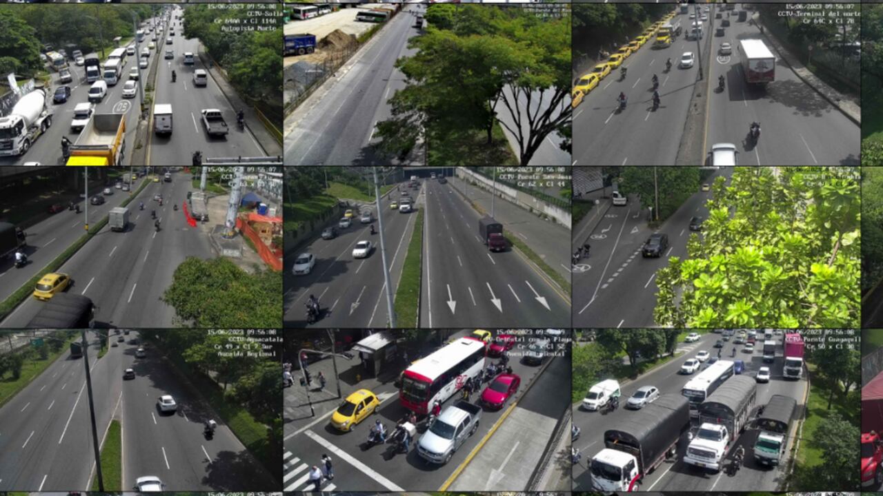 Movilidad en Medellín este 15 de junio.