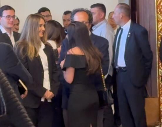 La candidata presidencial Paloma Valencia despidió a Germán Vargas Lleras.