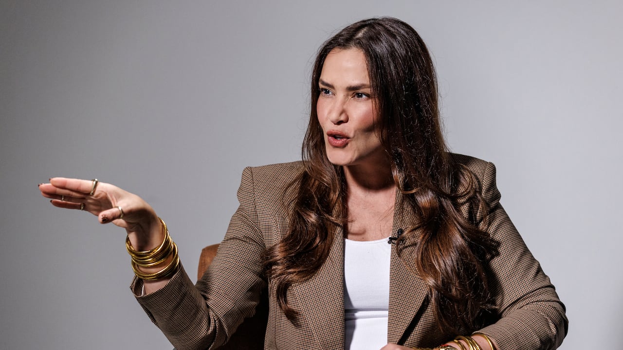 Katherine Porto, actriz colombiana.