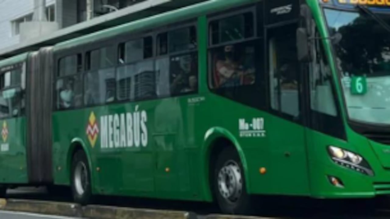 Cambio en el Megabús de Pereira.