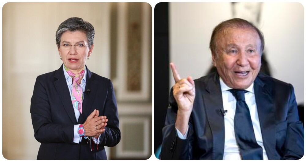 La alcaldesa Claudia López agradeció el compromiso que hizo Rodolfo Hernández de continuar la cofinanciación del metro de Bogotá.