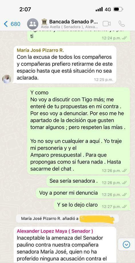 En el Pacto Histórico la guerra por la presidencia del Senado es evidente.