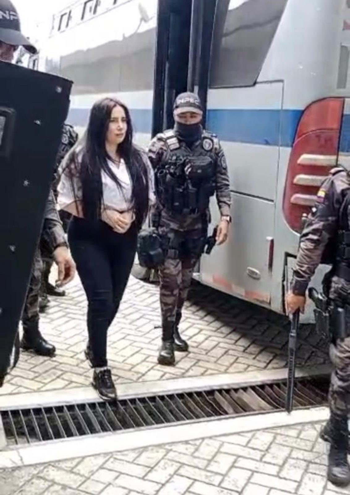 El Inpec, cumplió con el traslado de la excongresista Aida Merlano de Bogotá al Atlántico.