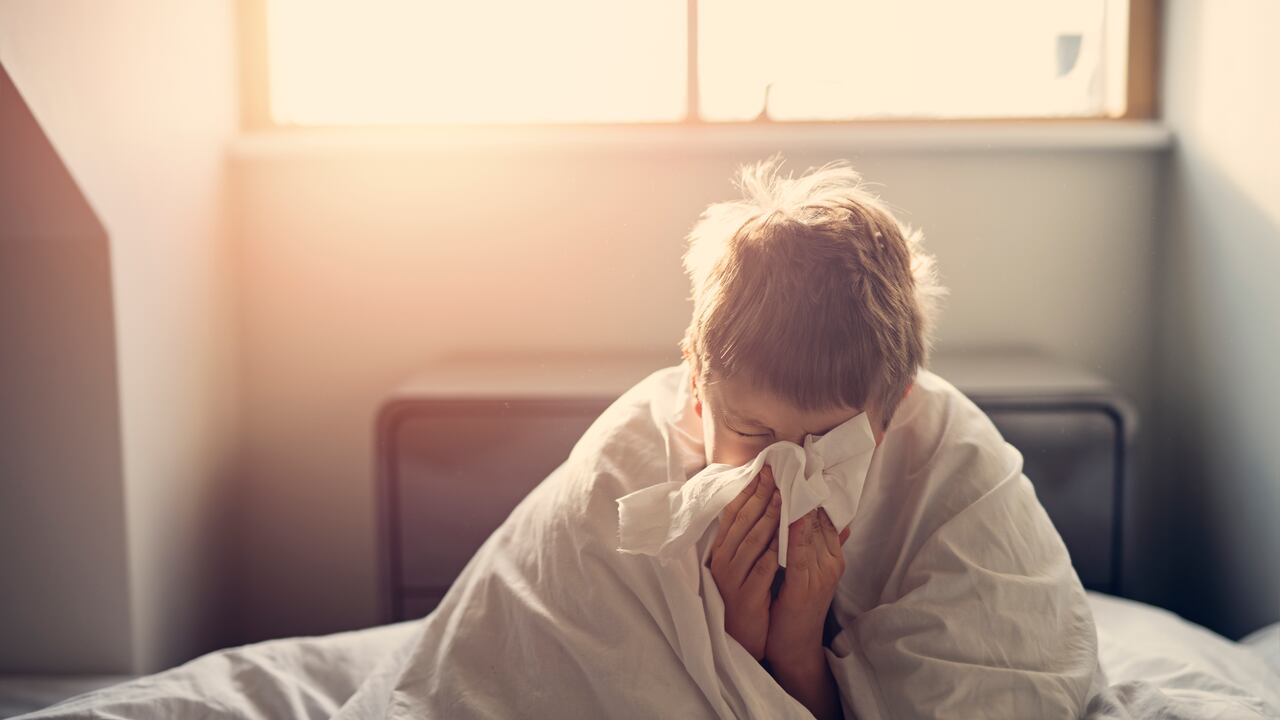 Los niños enferman con frecuencia.