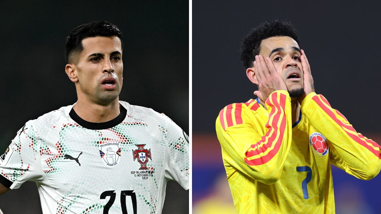 João Cancelo vs. Luis Díaz: emocionante duelo, por posición, en el Mundial 2026.