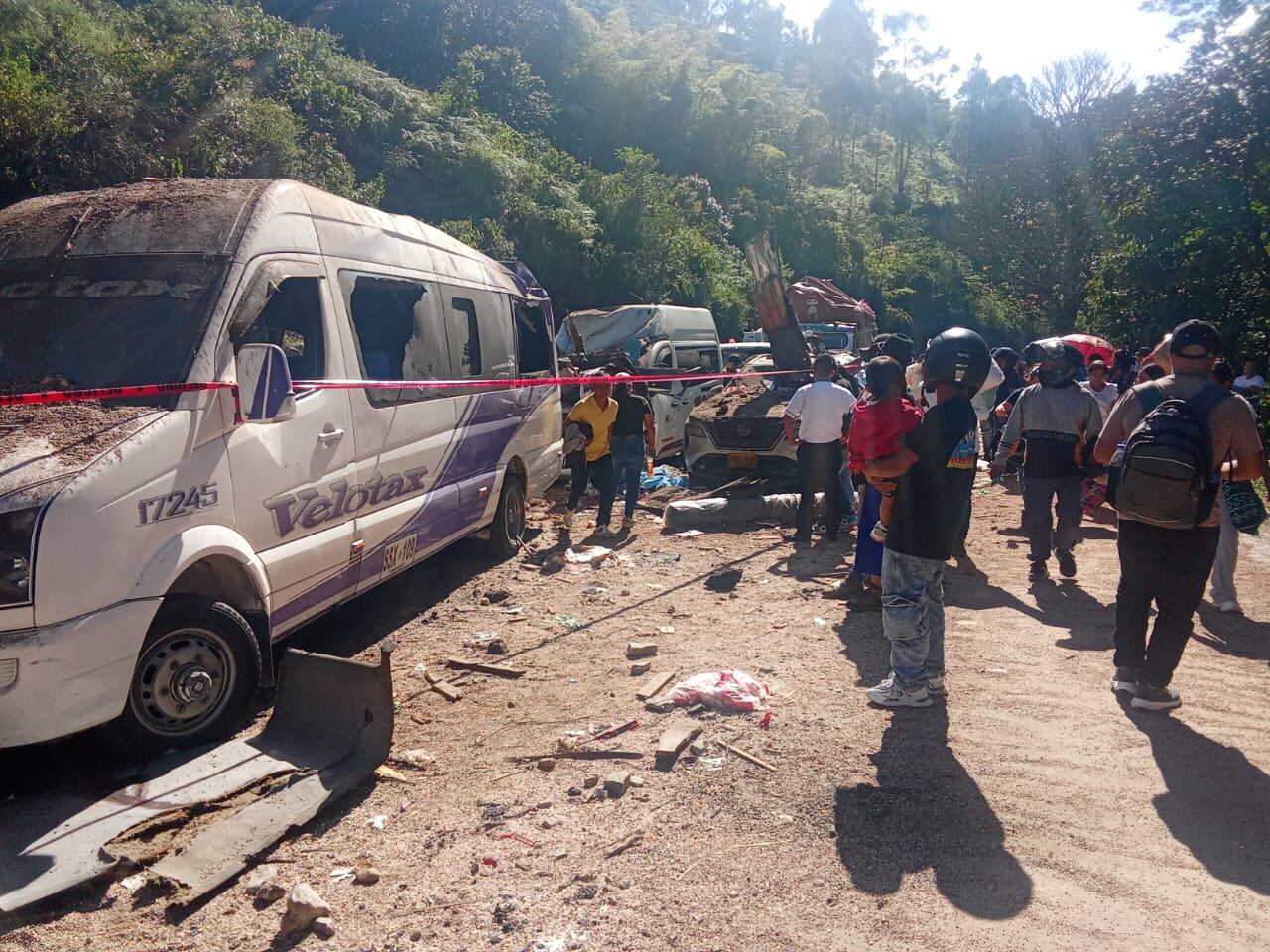 Así está el panorama en el sector El Tunel, Cajibío, Cauca tras el atentado