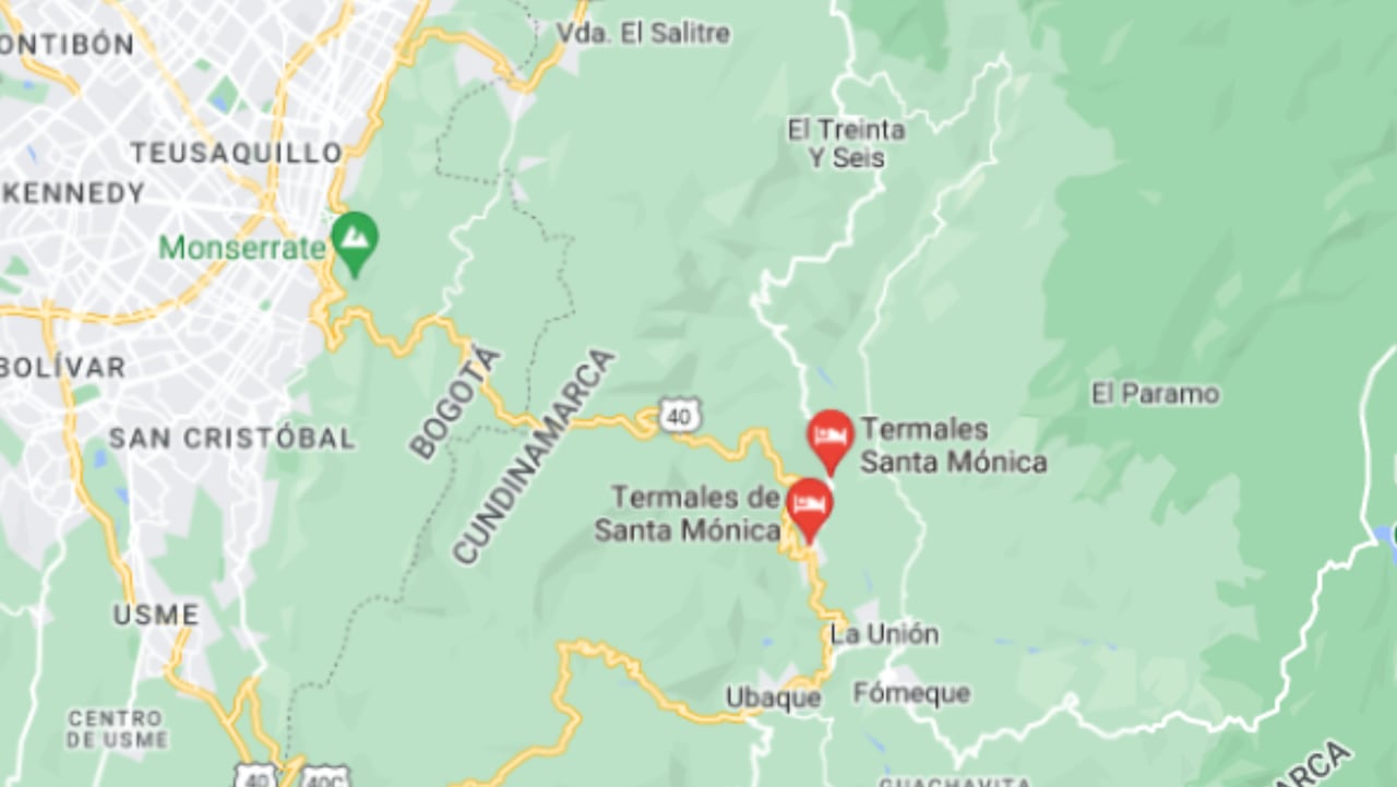 Termales en Choachí, muy cerca de Bogotá