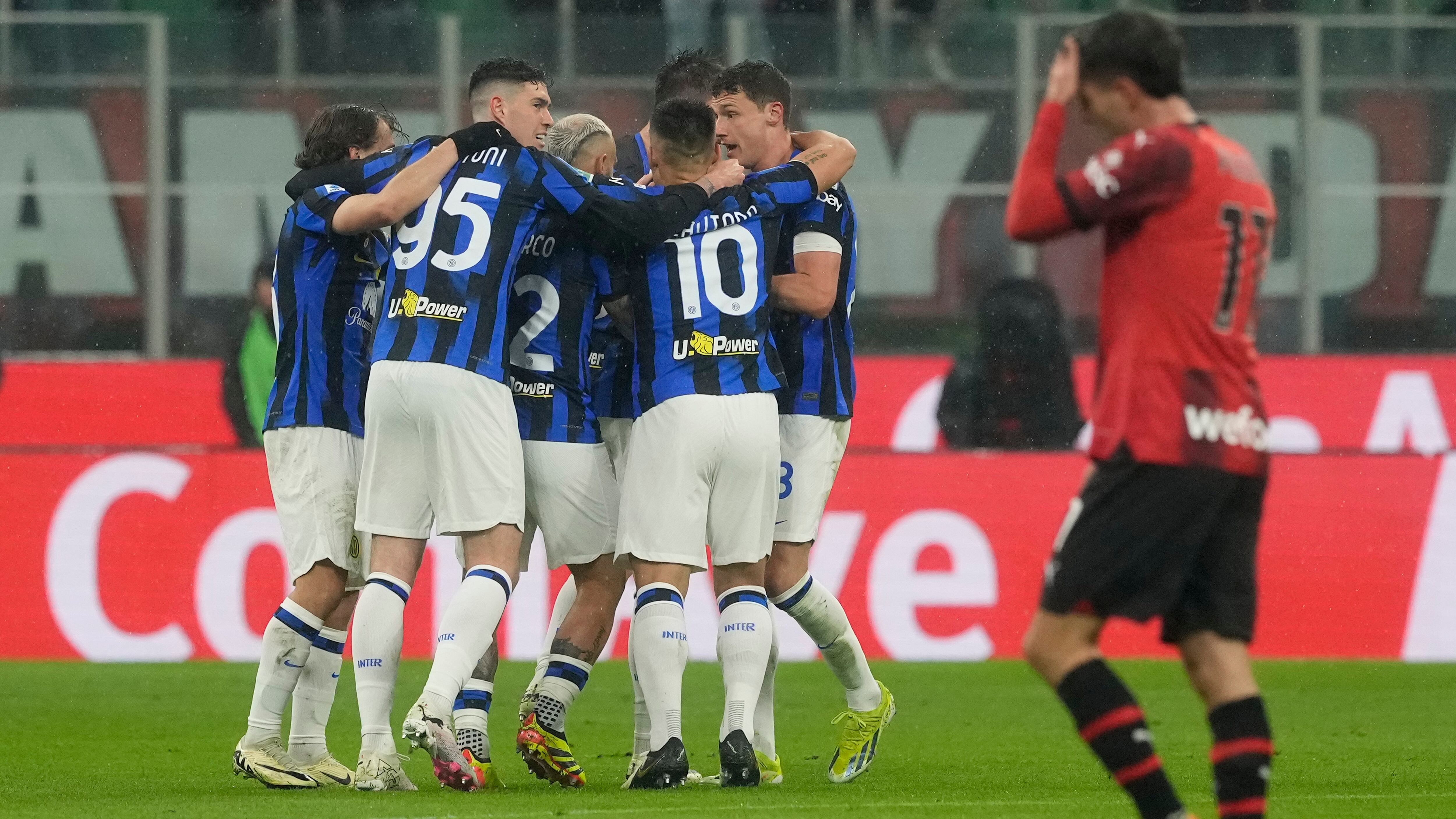 Inter dio el batacazo en San Siro, ante el Milan, y se coronó campeón de la Serie A 2023-2024.