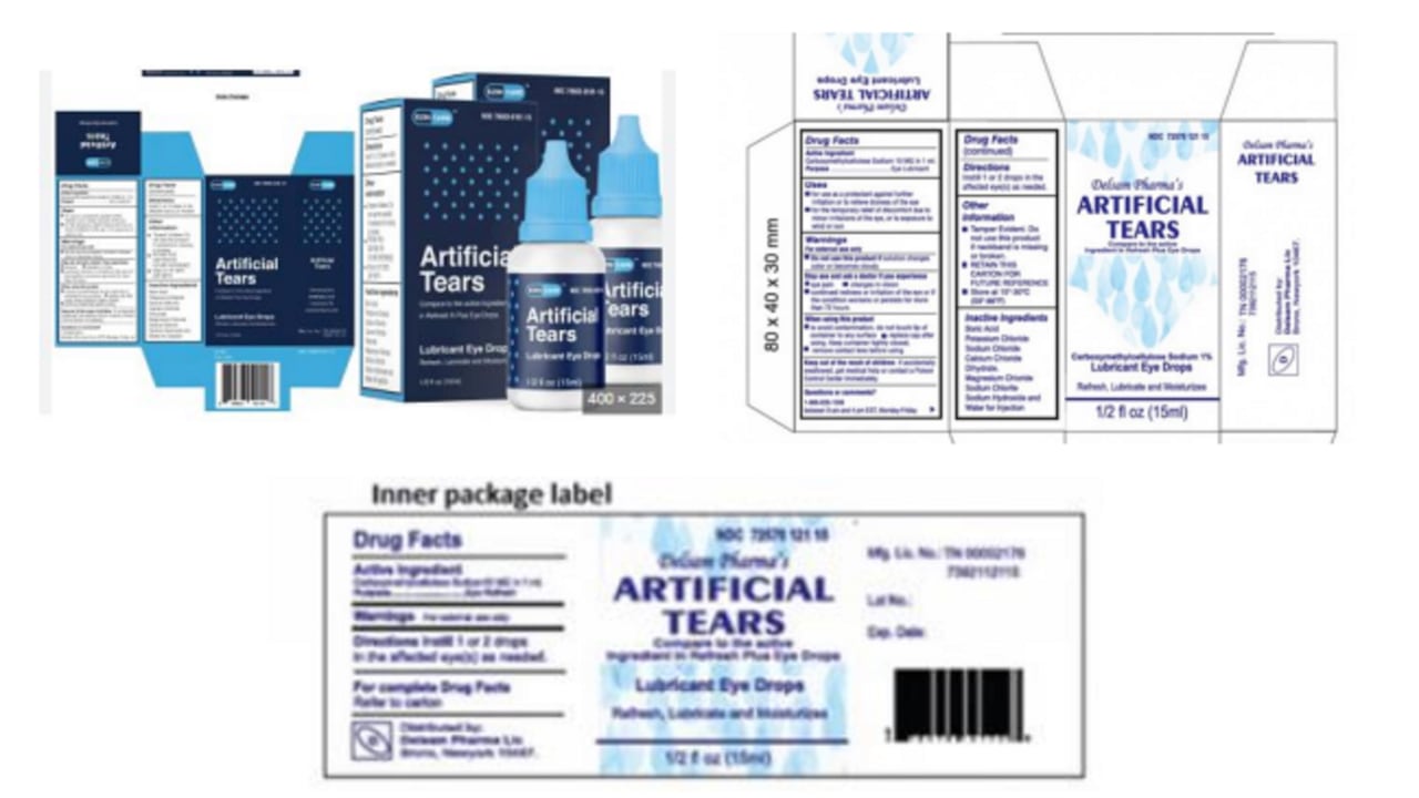 Estas lágrimas artificiales fueron retiradas del mercado en Estados Unidos.