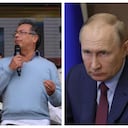 Gustavo Petro, Volodímir Zelenski, Vladimir Putin