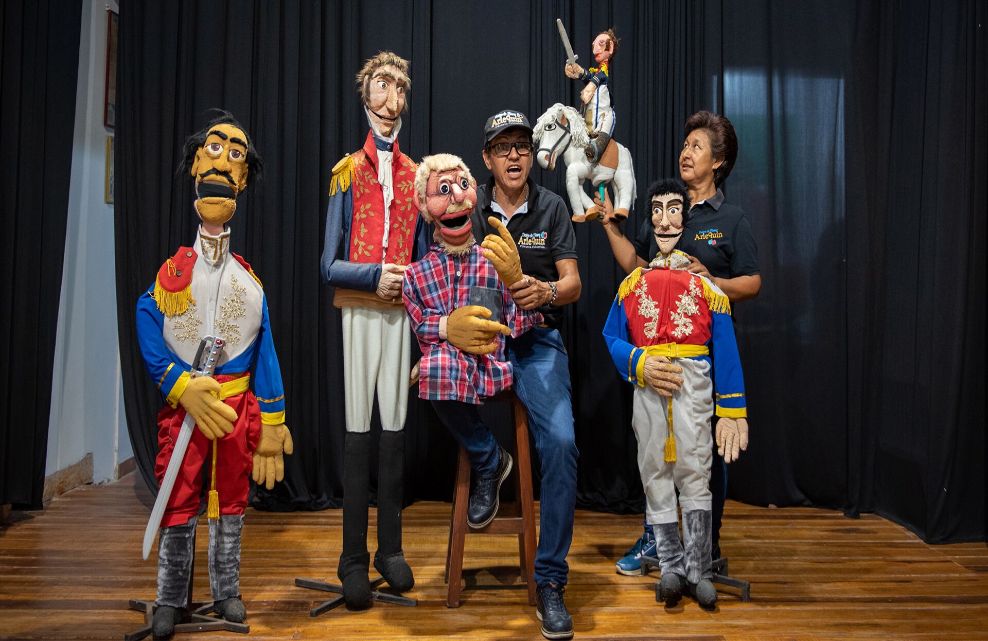 Édgar Serrano Piñeros, fundaddor Grupo Artístico Arlequín.