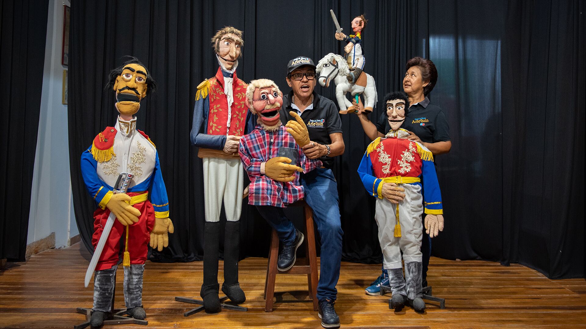 Édgar Serrano Piñeros, fundaddor Grupo Artístico Arlequín.