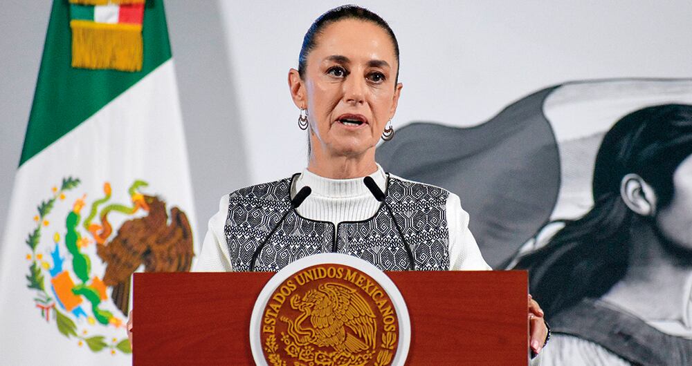 La presidenta de México, Claudia Sheinbaum. 