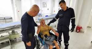 Javier Vélez, campesino que duró nueve días desaparecido en el monte.