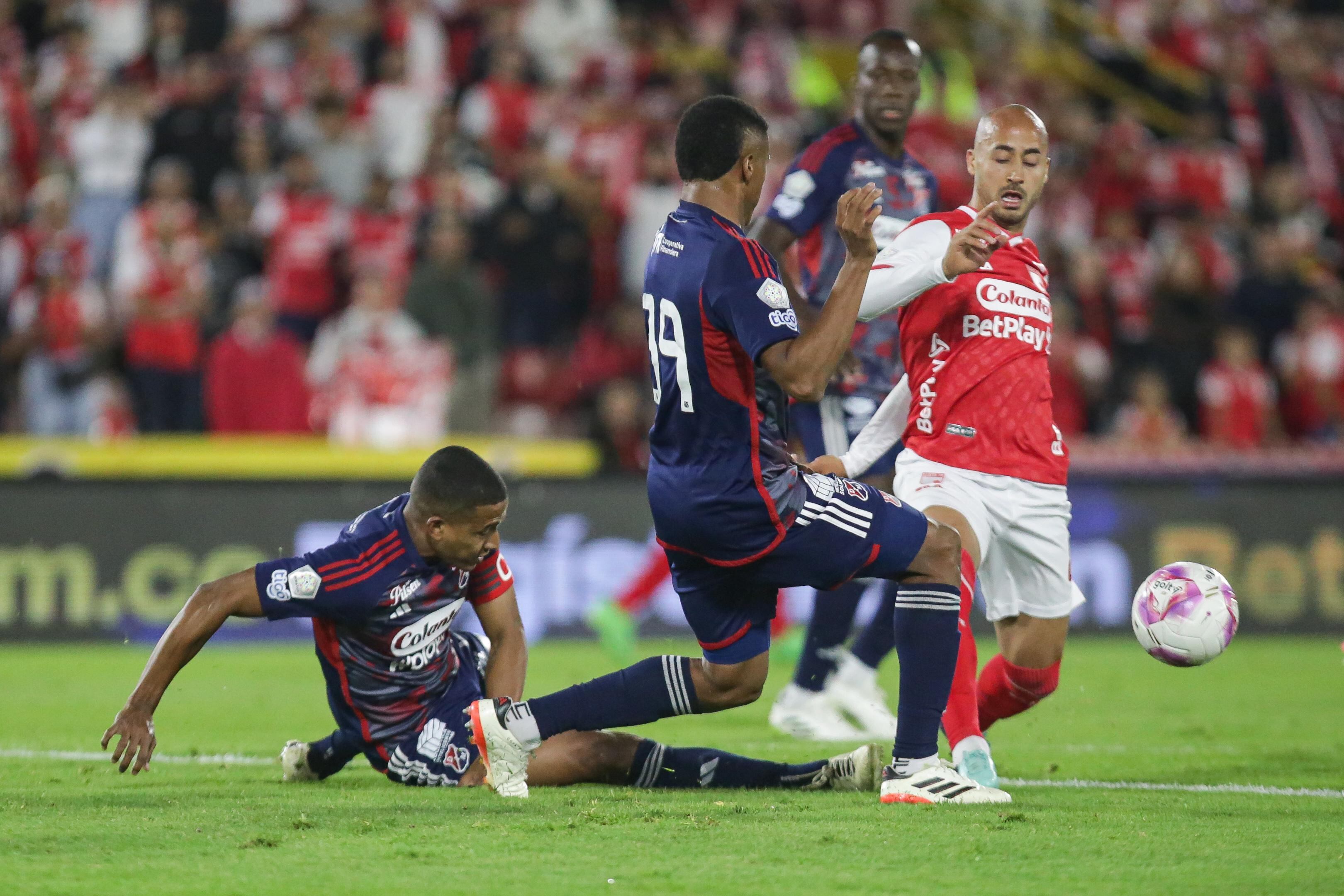 Santa Fe empató ante Medellín por liga BetPlay