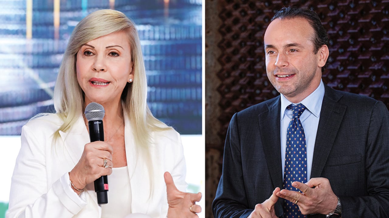 Gobernadora del Valle del Cauca, Dilian Francisca Toro, y alcalde de Cali, Alejandro Eder.