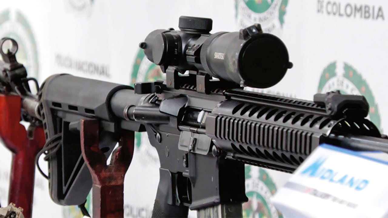Las incautaciones de sofisticados fusiles al Clan del Golfo muestran que la estructura criminal está en un proceso de modernización de armamento.