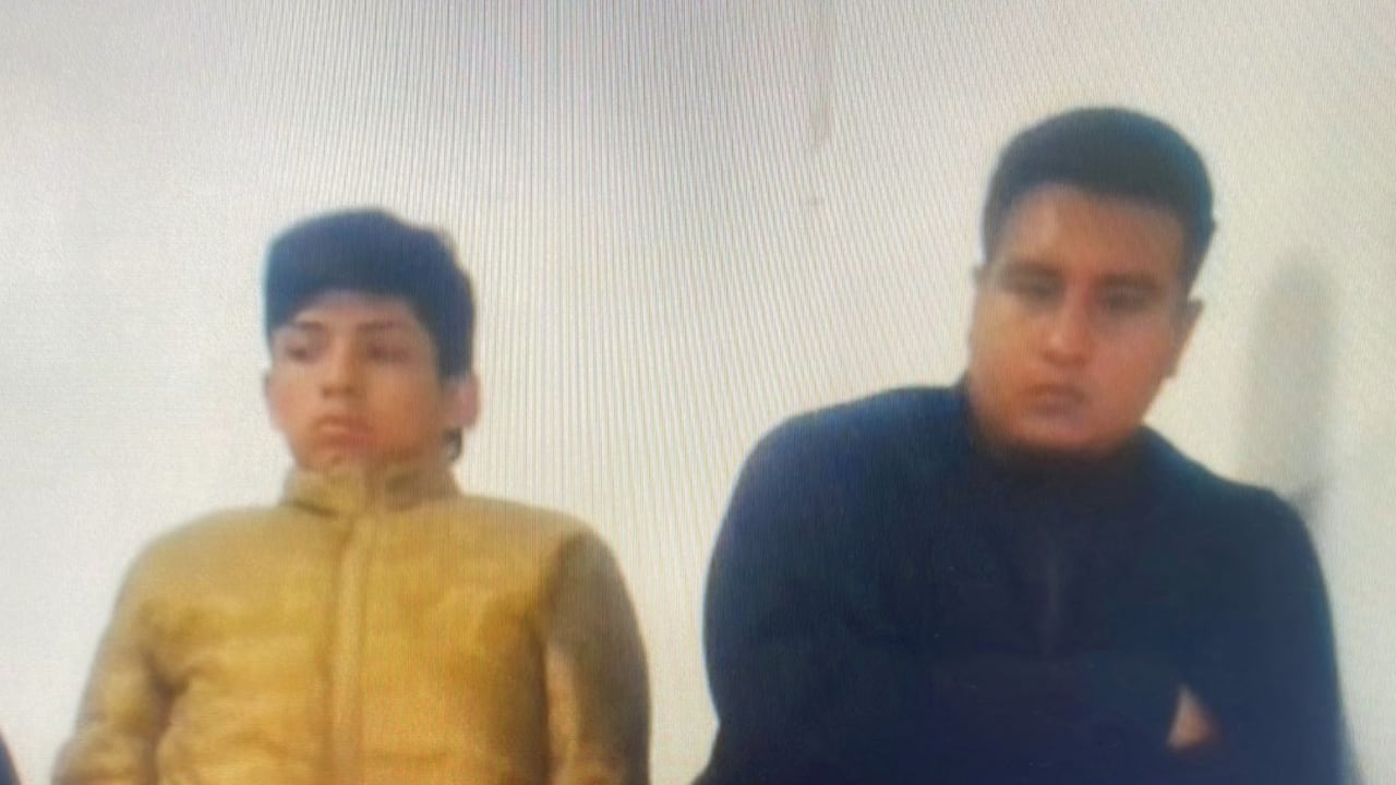 Diego Perilla, señalado como responsable del hecho, junto a Anderson Sánchez , integrantes de un movimiento radical que promueve confrontaciones