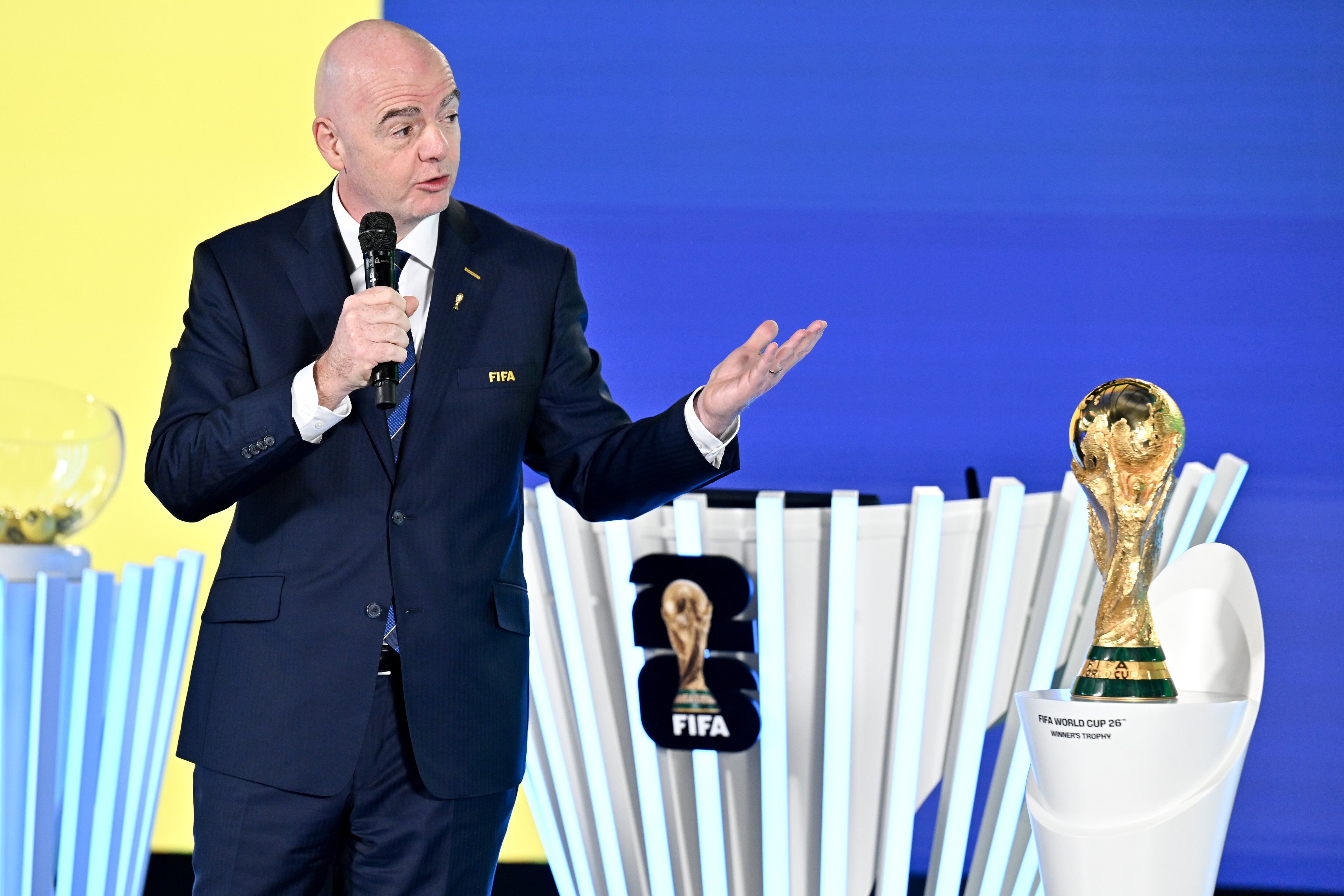 Gianni Infantino es quien está a la cabeza de la FIFA y todas las decisiones rumbo al Mundial 2026