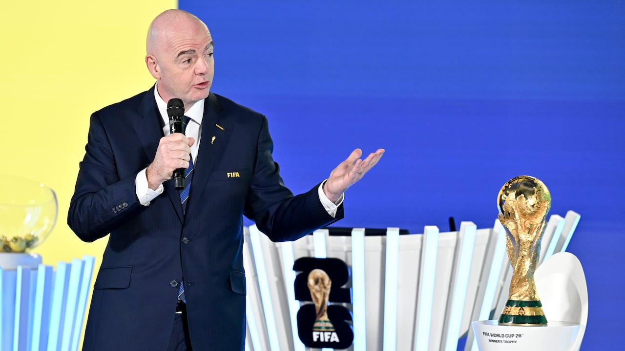 Gianni Infantino, presidente de la FIFA.