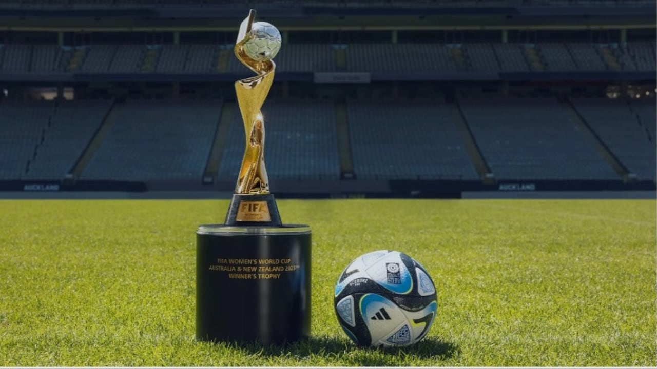 El balón oficial de la Copa Mundial Femenina de la FIFA 2023.