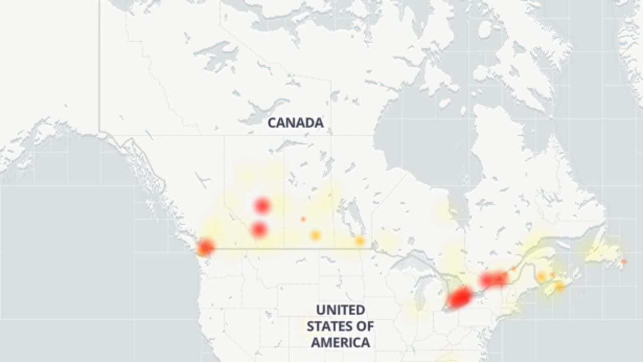 Varios países reportaron la falla de la red social de Meta