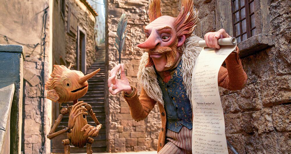 Pinocho, la película más reciente de Guillermo del Toro.