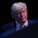 El presidente de Estados Unidos, Donald Trump, durante una conferencia de prensa en la cumbre de la OTAN en Ankara, Turquía.