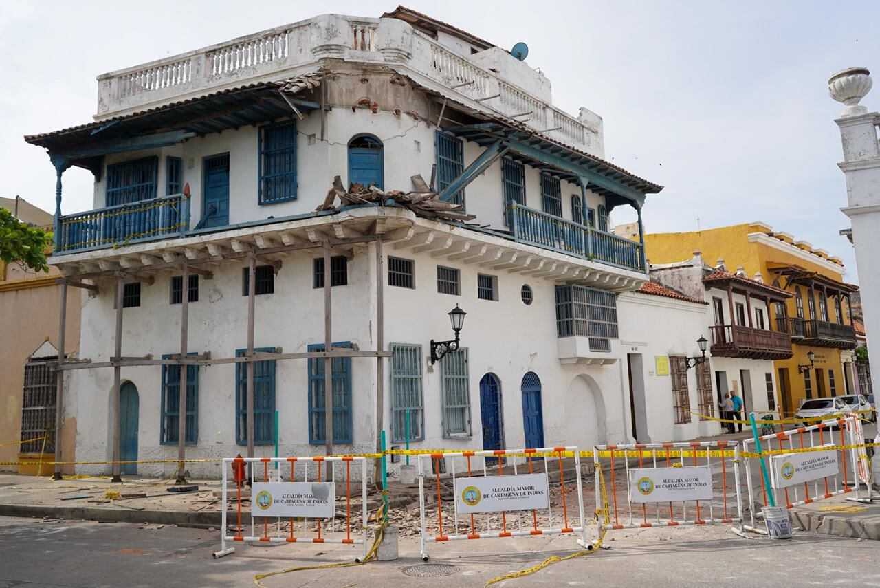 Alcaldía de Cartagena podrá intervenir edificaciones en grave estado de deterioro.
