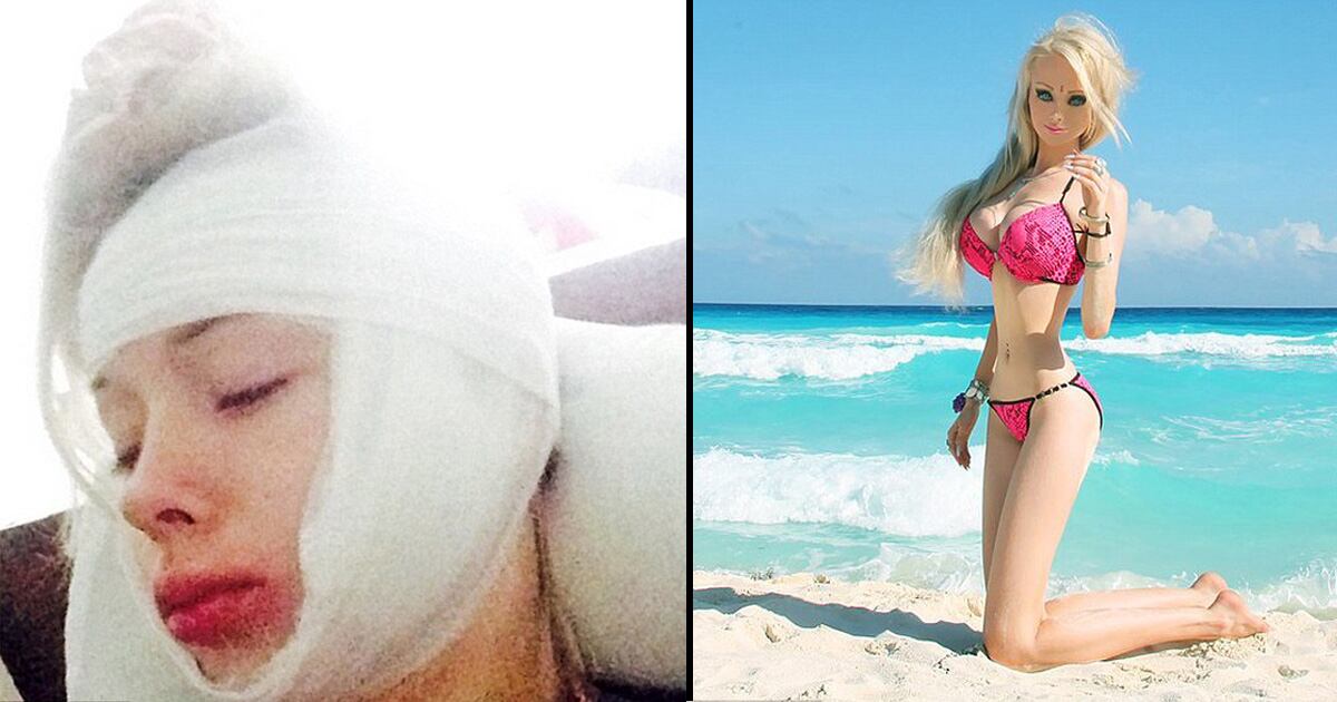 Valeria Lukuyanova (Moldavia, 1992) ha sido la mujer en el mundo que mejor ha llevado el mote de la Barbie humana.