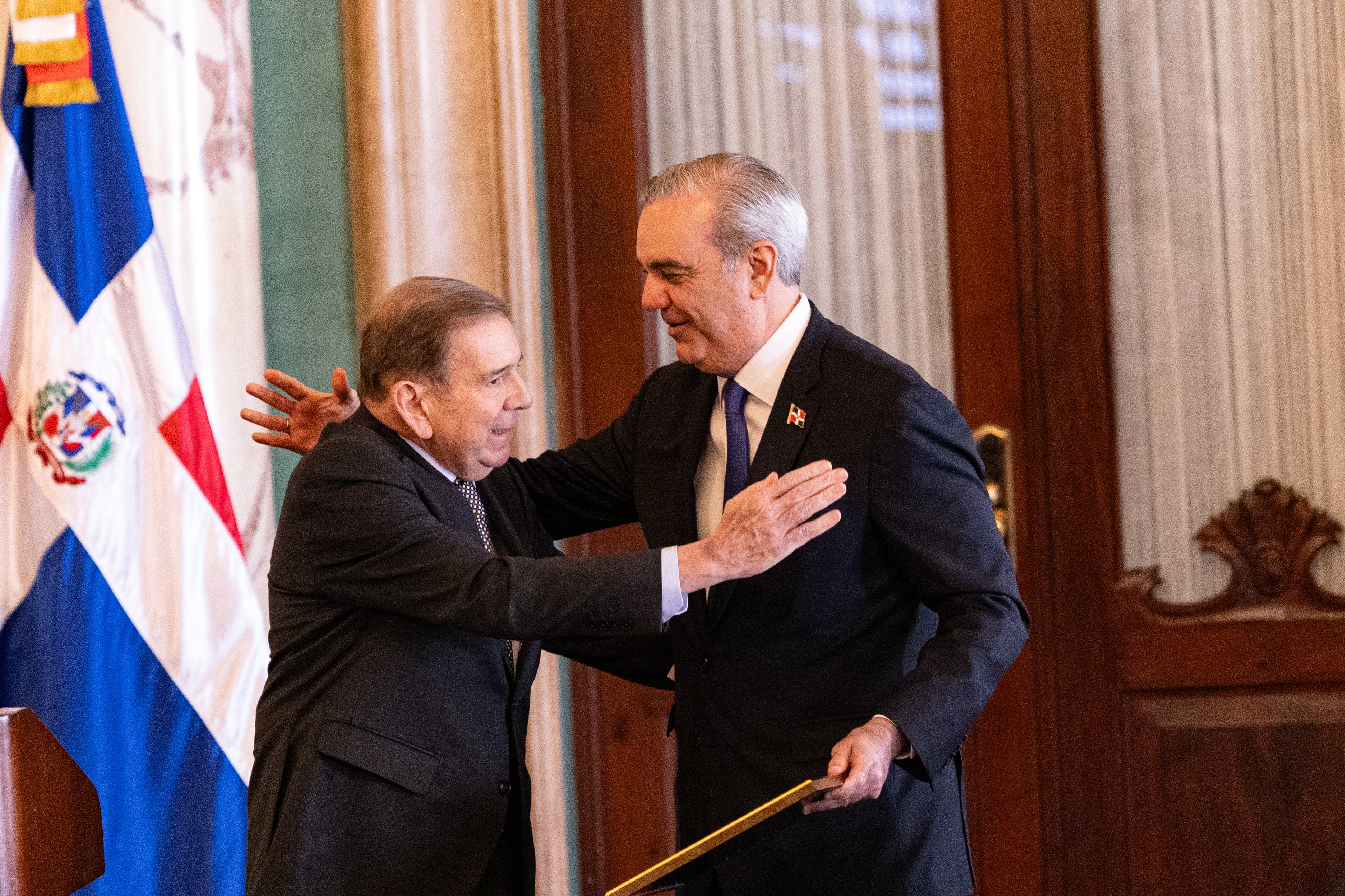 Edmundo González y Luis Abinader