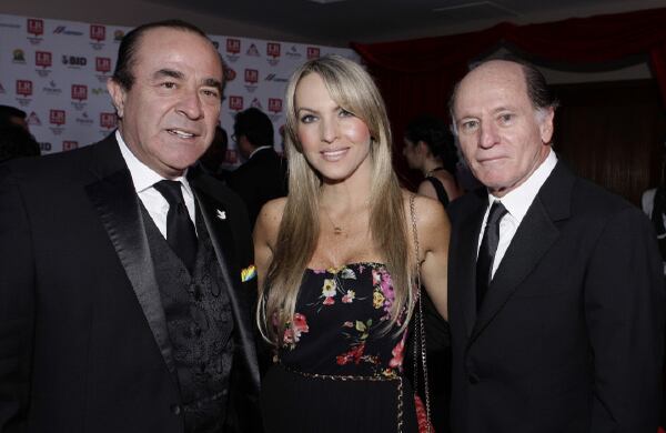 Christian Toro, Natalia Yoria y Fernán Martínez.