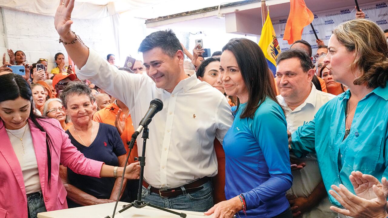 Freddy Superlano fue uno de los miembros más activos de la campaña de Edmundo González y María Corina Machado.