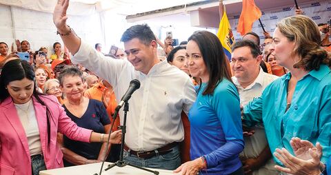 Freddy Superlano fue uno de los miembros más activos de la campaña de Edmundo González y María Corina Machado.